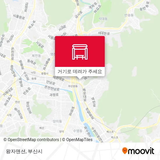 왕자맨션 지도