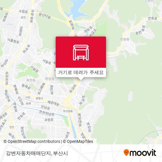 강변자동차매매단지 지도