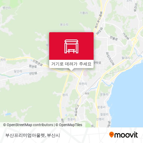 부산프리미엄아울렛 지도