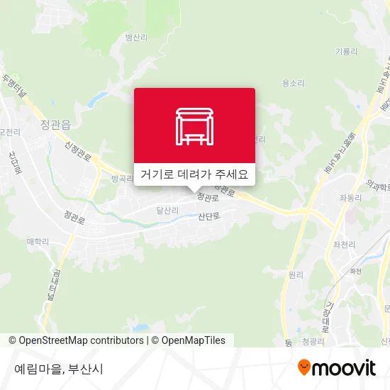 예림마을 지도