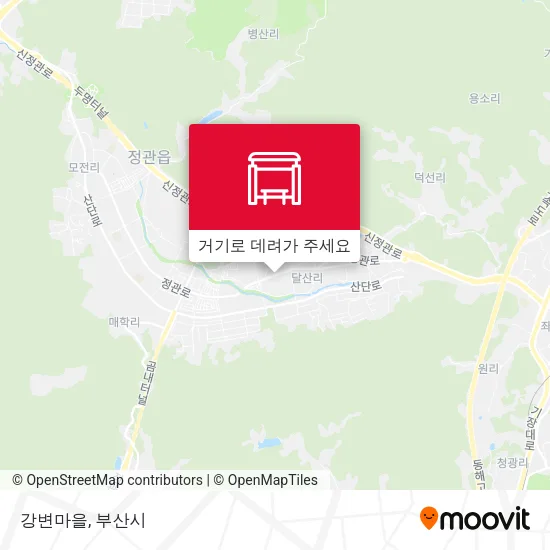 강변마을 지도