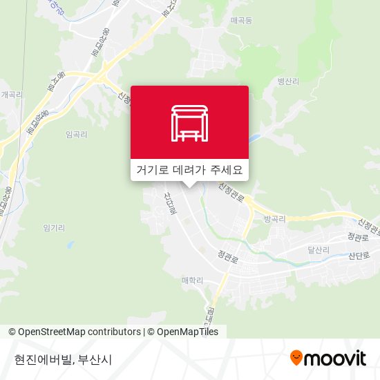 현진에버빌 지도