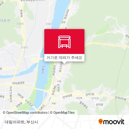대림아파트 지도