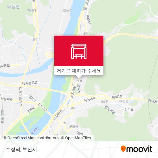 수정역 지도
