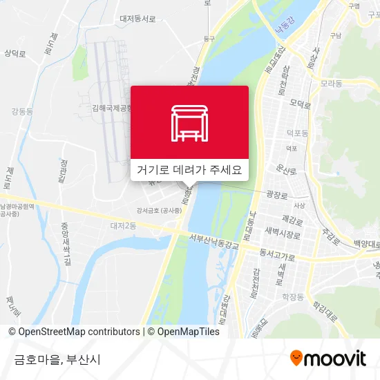 금호마을 지도