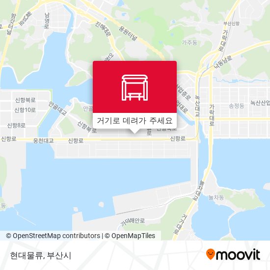 현대물류 지도