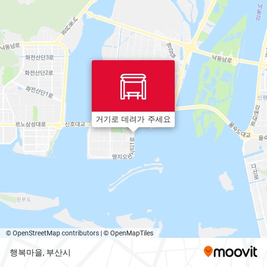 행복마을 지도