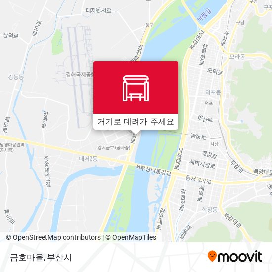 금호마을 지도