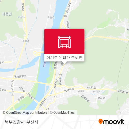북부경찰서 지도