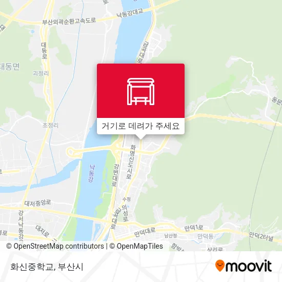 화신중학교 지도