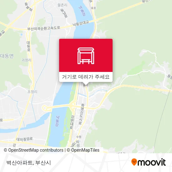 벽산아파트 지도