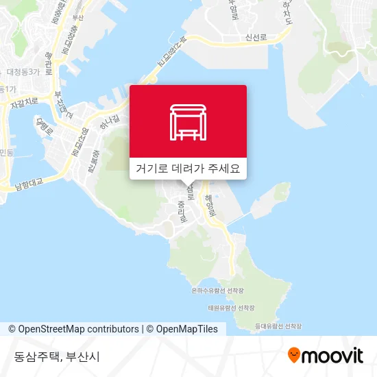 동삼주택 지도