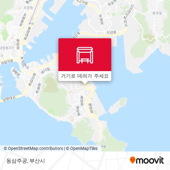 동삼주공 지도