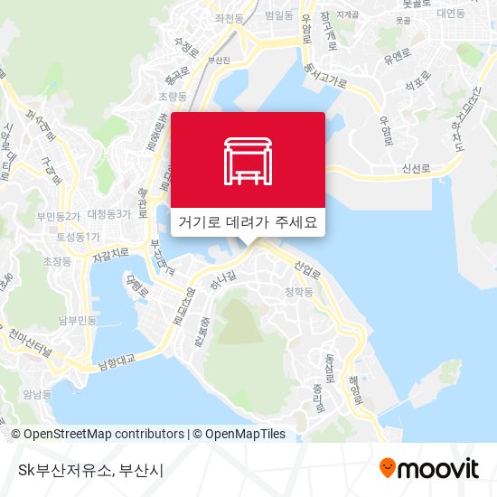 Sk부산저유소 지도