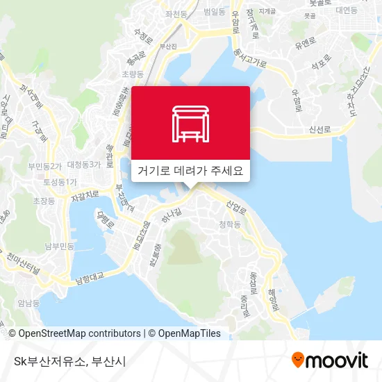 Sk부산저유소 지도