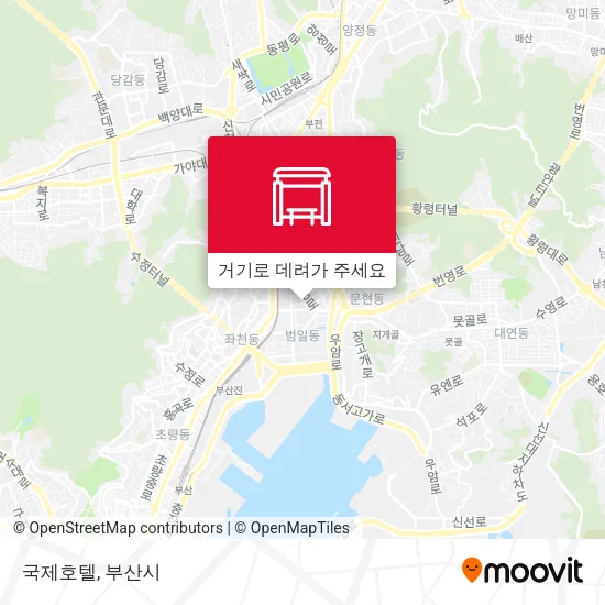 국제호텔 지도