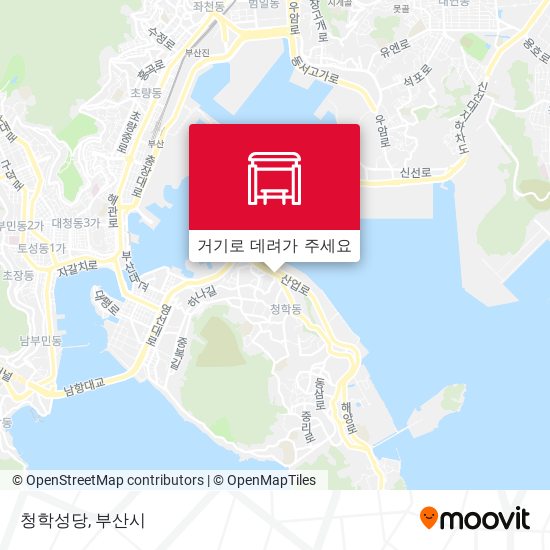 청학성당 지도