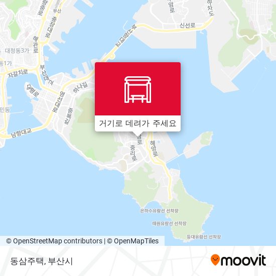 동삼주택 지도