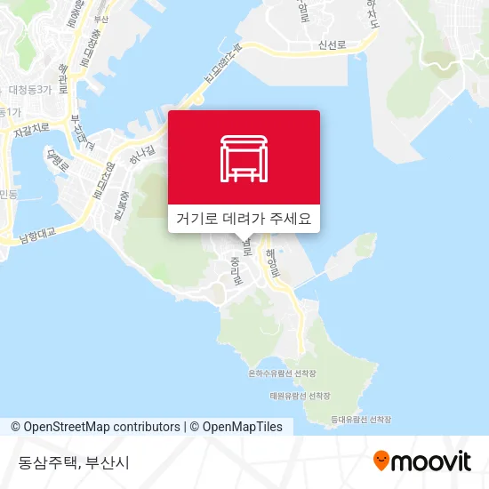 동삼주택 지도