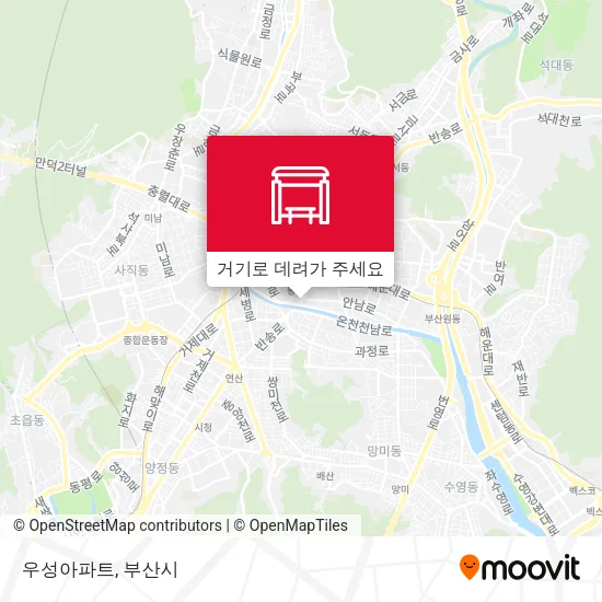 우성아파트 지도