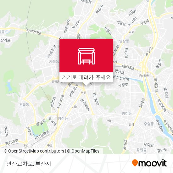 연산교차로 지도