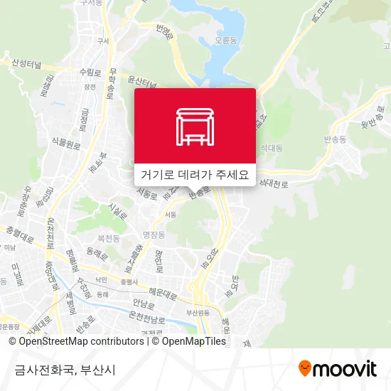 금사전화국 지도