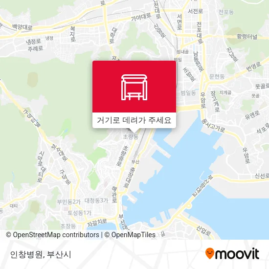 인창병원 지도