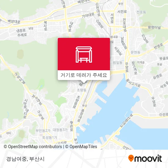 경남여중 지도