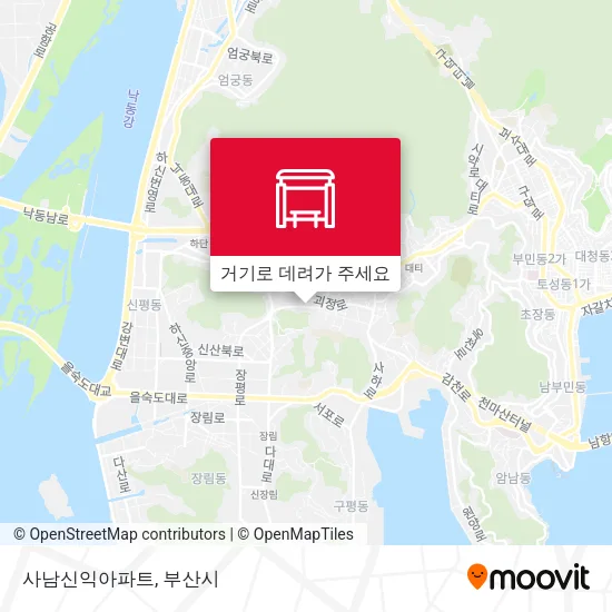 사남신익아파트 지도