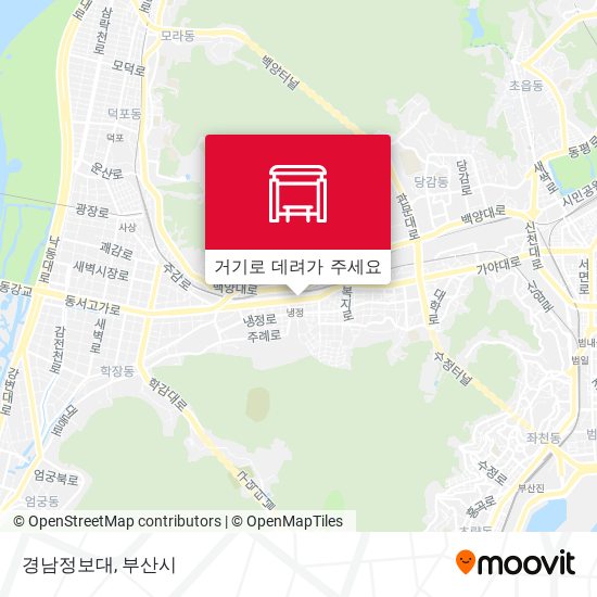 경남정보대 지도