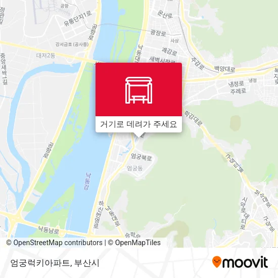 엄궁럭키아파트 지도