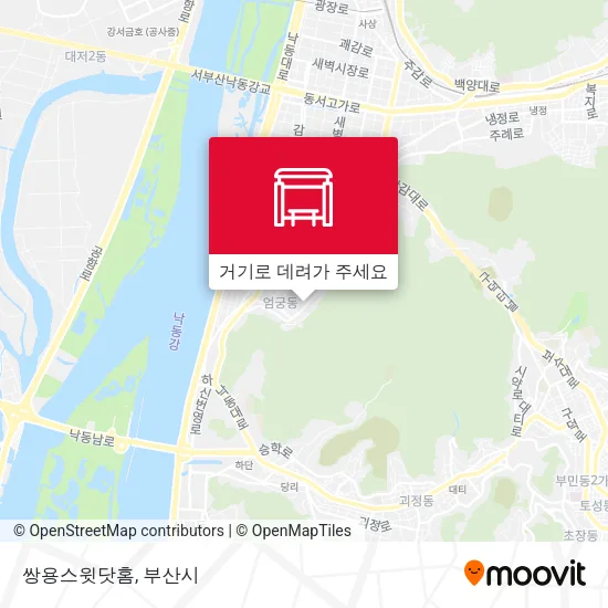 쌍용스윗닷홈 지도