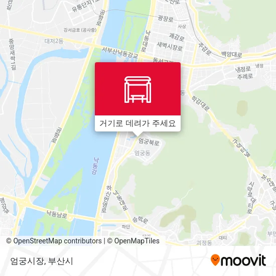 엄궁시장 지도