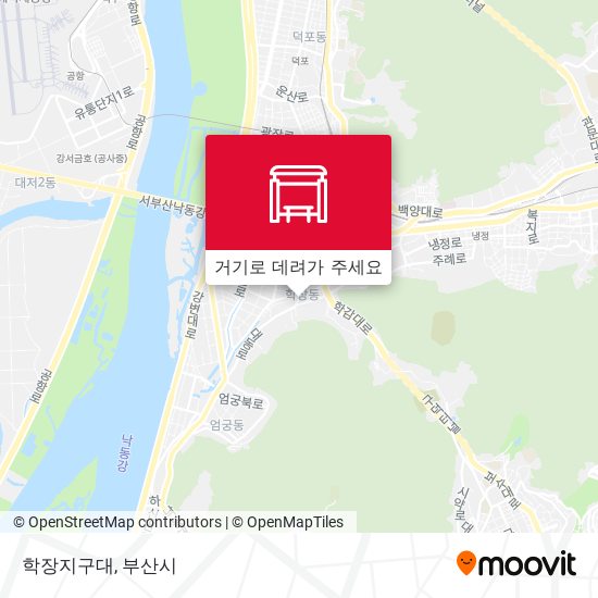 학장지구대 지도