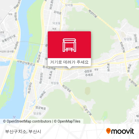 부산구치소 지도