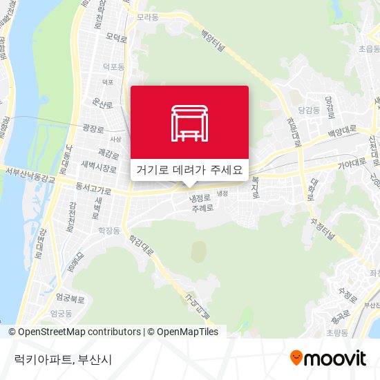 럭키아파트 지도