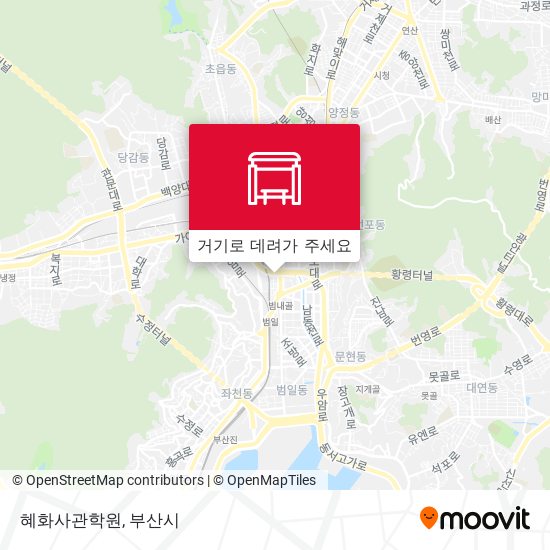 혜화사관학원 지도