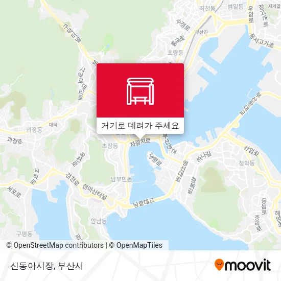 신동아시장 지도