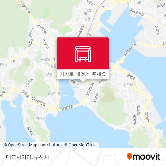 대교사거리 지도