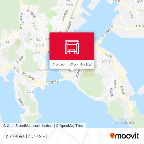 영선위로터리 지도