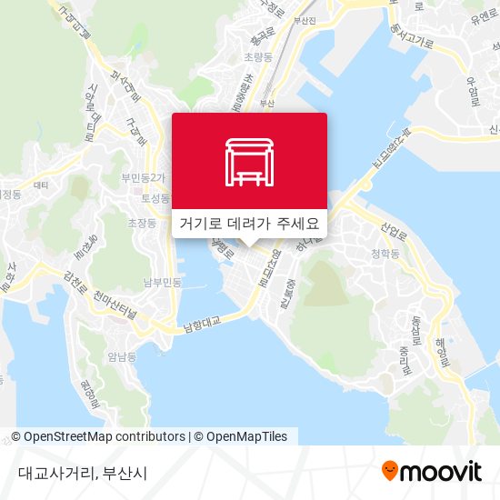 대교사거리 지도