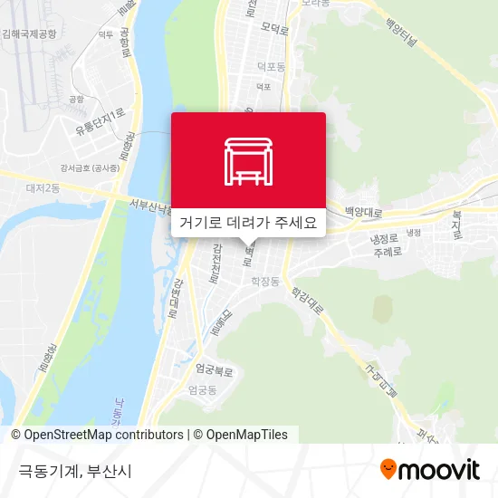 극동기계 지도
