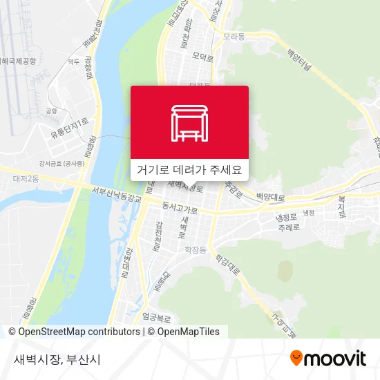 새벽시장 지도