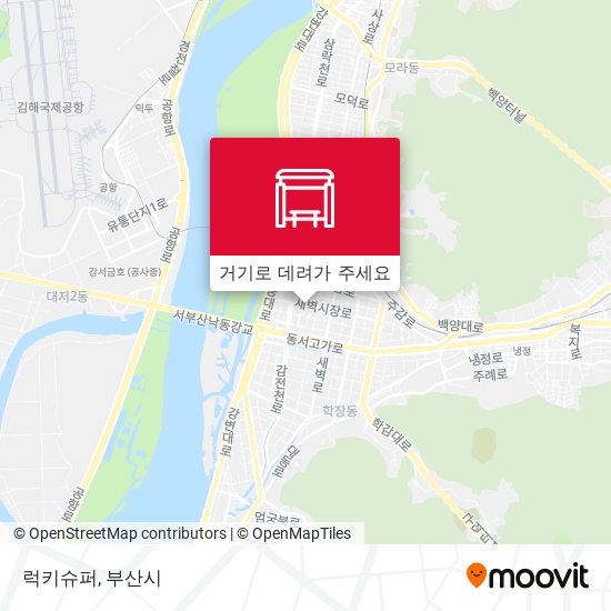 럭키슈퍼 지도