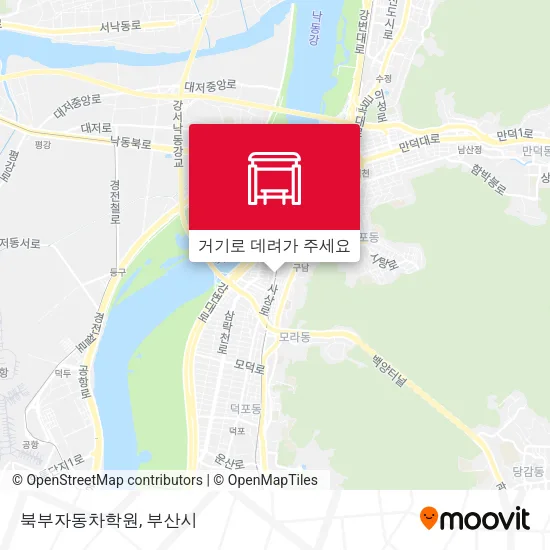 북부자동차학원 지도