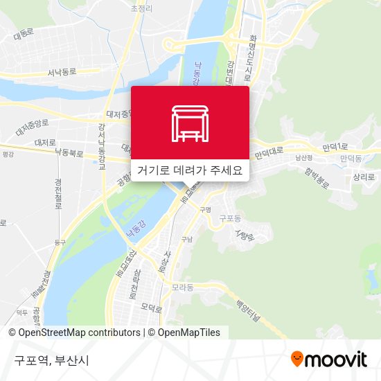 구포역 지도