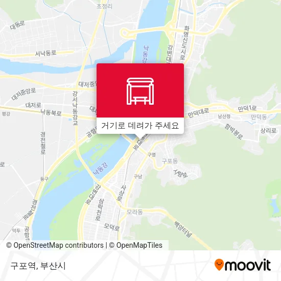 구포역 지도
