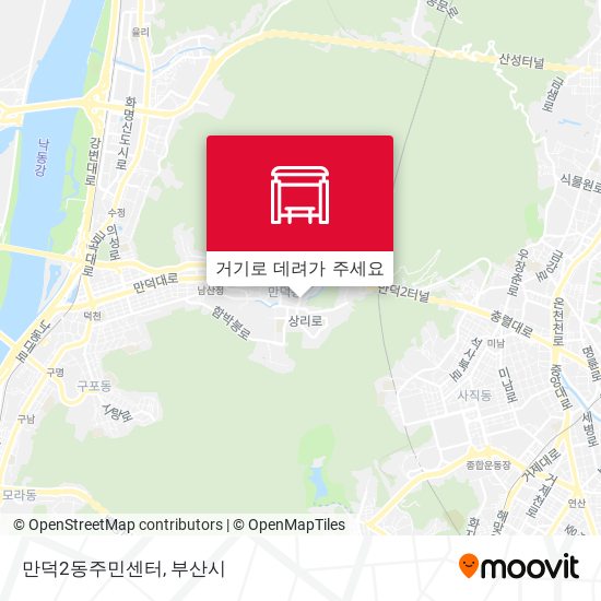 만덕2동주민센터 지도