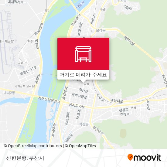 신한은행 지도