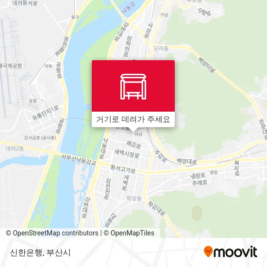 신한은행 지도